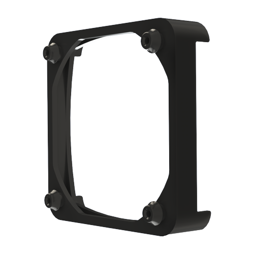 Fan Sleeve 60x60mm/0.75-1.25mm TPE,black
