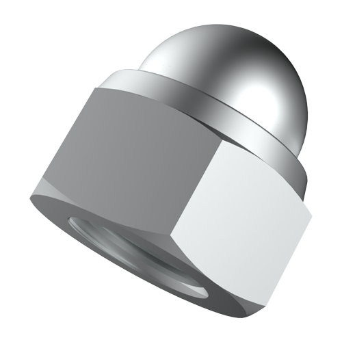 Cap Nut DIN986 M8 Galvanized Steel