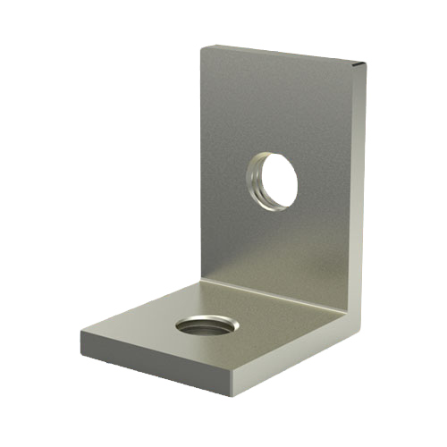 Mounting Brackets 12x15x1,5 M3 Steel nickel-plated