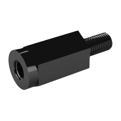 Standoff Polyamide 6.6 Black M/F AF6x17 F=M3x10 M=M3x8 w/o Undercut