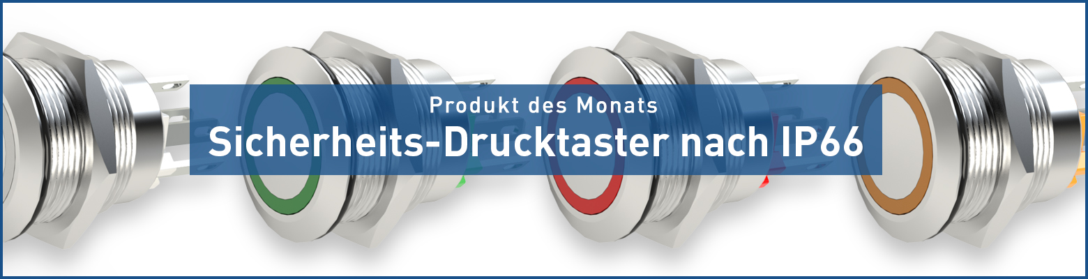 Sicherheitsdrucktaster nach IP66