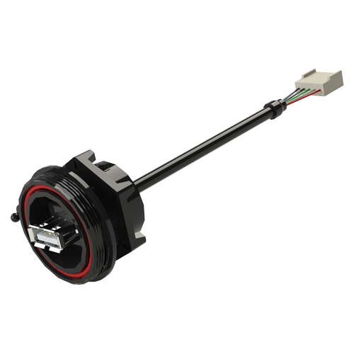 USB "A" Connector Rear Panel Mount