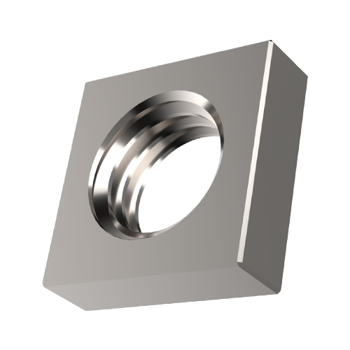 Square Nut - Metric D562 M3/5,5x1,8 Steel zinc plated