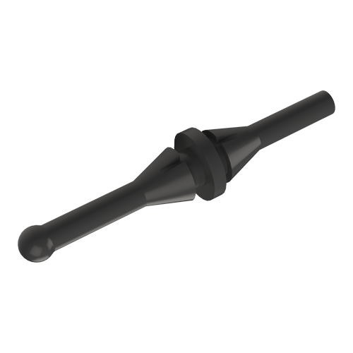 Fastener for quick fan mounting for hole ø4.0-4.6mm/EPDM black