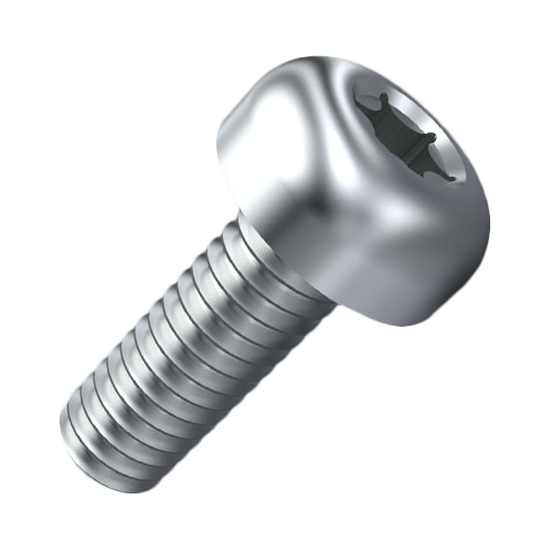 Flachkopfschraube ISO14583 M6x30 Stahl 4.8 verzinkt Torx Linsenkopf