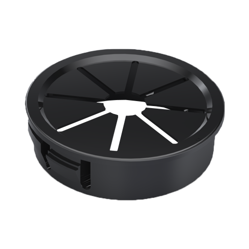 Universal Adjustable Bushing 15.9mm Polyamid 6 black UL94-V2