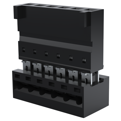 IDC Connector IDC AUTOCOM 6-pole for Flat Cable AWG 26-28