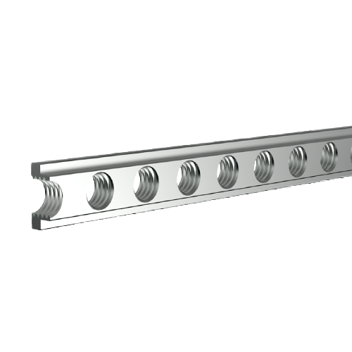 Thread Rail Metric M2,5 4,9x2 Steel zinc plated
