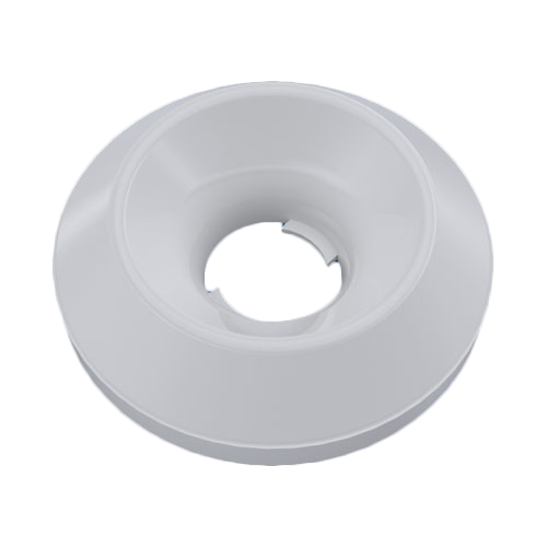 Rosette Washer Ø5.3/18.0 x 3.8 Polyamide 6 white