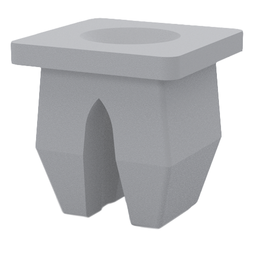 Expanding Nut L5.6xD5.6 Polyamide 6.6 natural