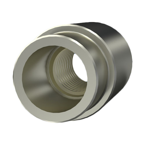 Rivet Bush M4x5.0 | 2.0 Nickel-Plated Brass