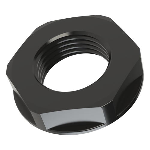 Hex Nut PG 7/SW19 Polyamid,glass-filled,black