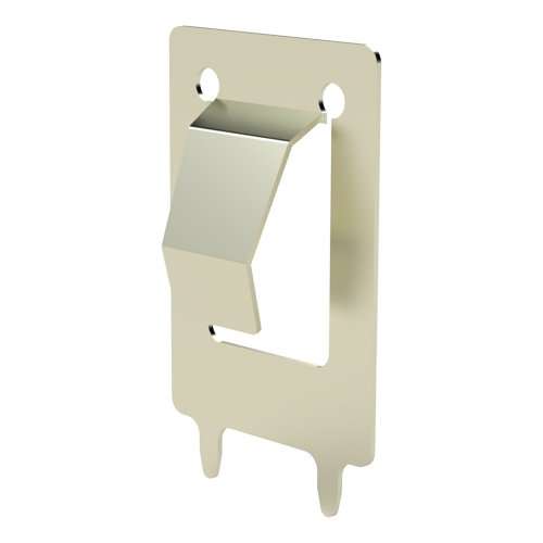 Battery Contact for "AA" cell Spring steel,nickel-plated