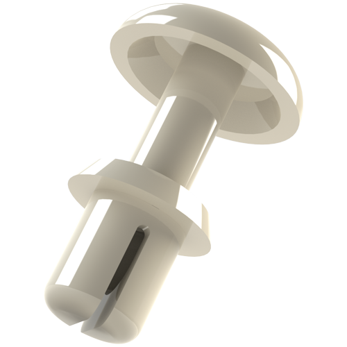 Drive Rivet Ø3.0 | 2.0-3.0 Polyamide 6.6 white