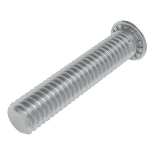 Self-Clinching Stud M4x16.0 Galvanized Steel