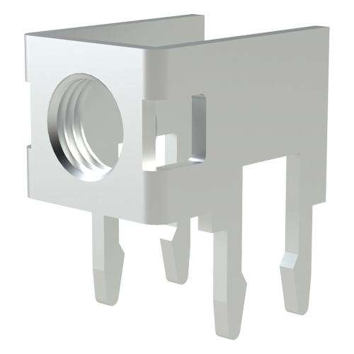 PC Mount Screw Terminal M4 15A max. Brass tinned - without screw