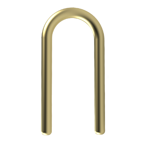 Male jumper pitch 2.54mm ø0.56mm Brass gold-plated