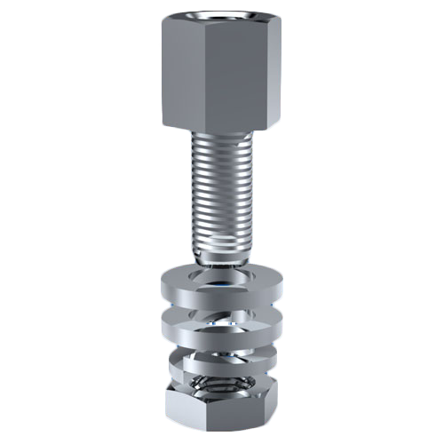 Standoff,Washers,Lock Washer,Nut AF4.75x4.8 F=4-40x2.6 M=4-40x6.4 w/o UC
