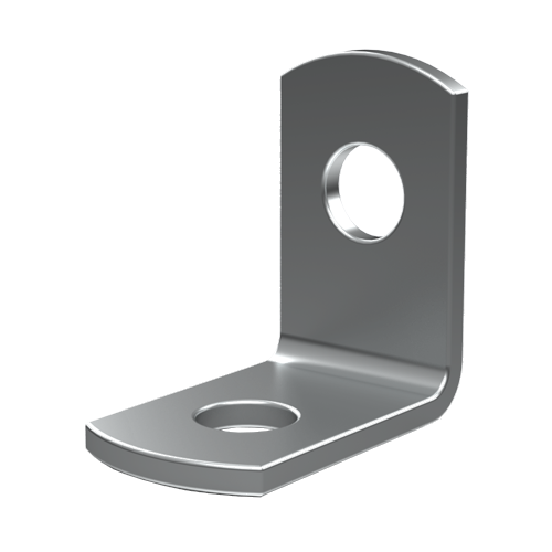 Mounting Bracket 16.0x16.0x1.3mm Brass,tin-plated without thread