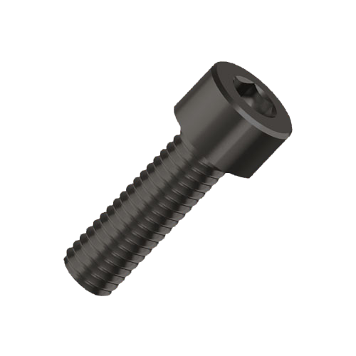 Cheese Head Screw DIN7984 M5x20 Black Galv. Steel 8.8 Hexagon Socket