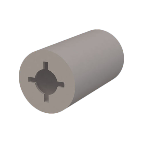 Round Spacer Ø4.1/6.3 x 3.0 PA 6.6 natural Self-Retaining