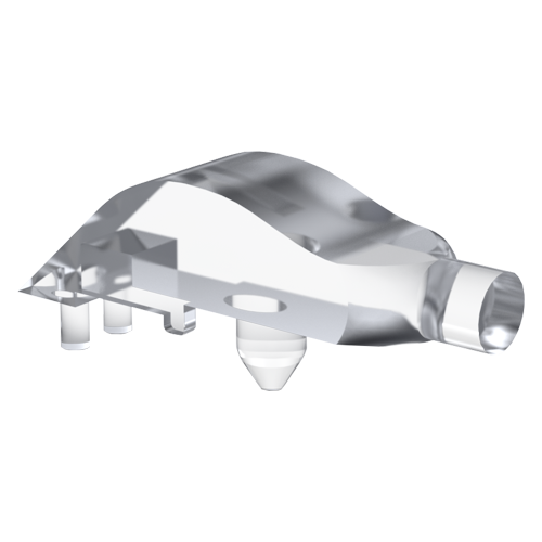 Light Pipe 90° for SMD LEDs Polycarbonateclear