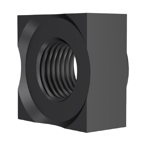 Weld Nut DIN928 M6 Plain Steel Square