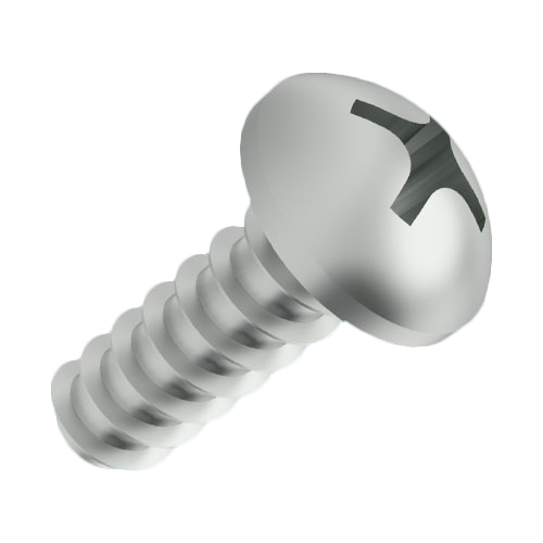 Tapping Screw DIN7981F Ø2.9x6.5 Galvanized Steel Cross Recess Pan Head