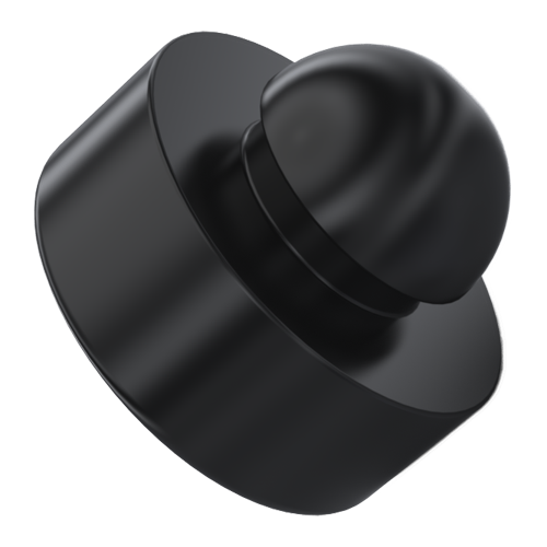 Push-In Foot Ø5.0x4.0 NBR black