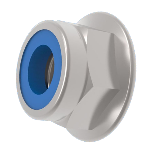 Lock Nut DIN6926/ISO7043 M4 A2 Plain Stainless Steel