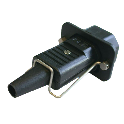 Retaining Clip - 6 BA Thread 36mm Stainless steel/Brass nickel-plated