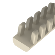 Image of: Serrated Grommet Edging