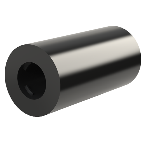 Distanzhülse Ø4,2/8,0 x 9,0 PA6.6 schwarz selbsthaltend