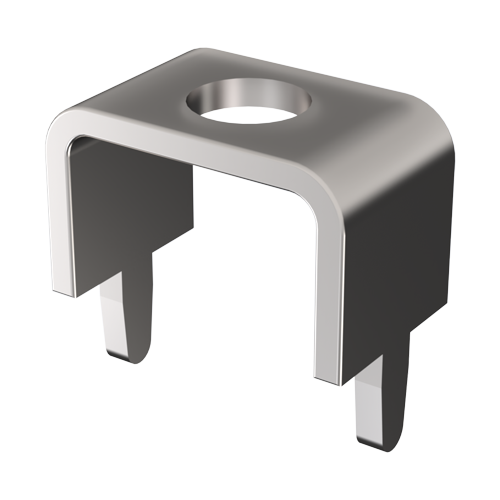 PC Mount Screw Terminal ø3.2mm Brass silver-plated