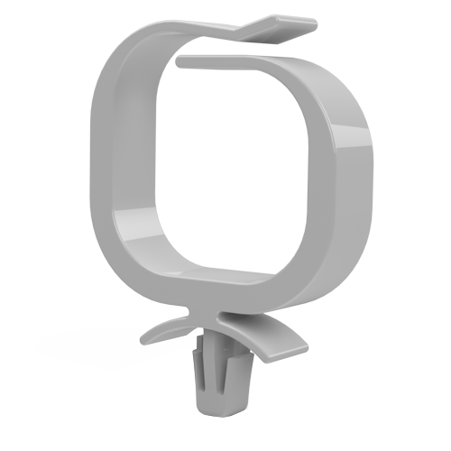 Cable Holder 20.8x18.5mm/hole 4.8mm Polyamid 6.6 natural UL94-V2