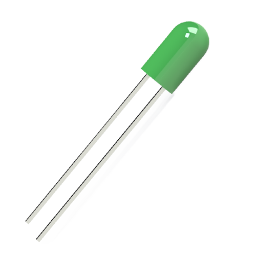LED 5mm (T1-3/4) Low Current Green