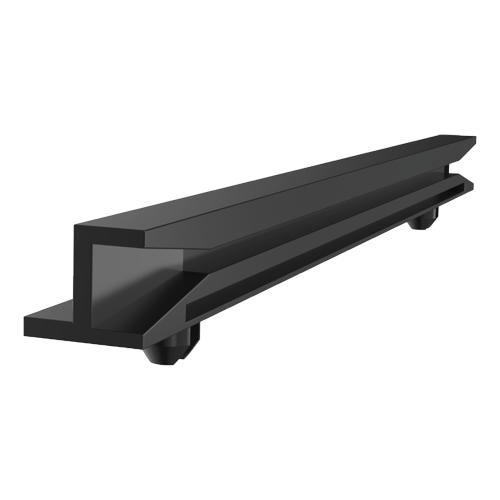 Horizontal Card Guide 63.5mm/38.1mm Polyamid 6.6 black UL94-V0