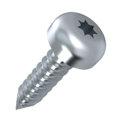 Blechschraube ISO14585 Form C Ø2,2x9,5 Stahl verzinkt Torx Linsenkopf