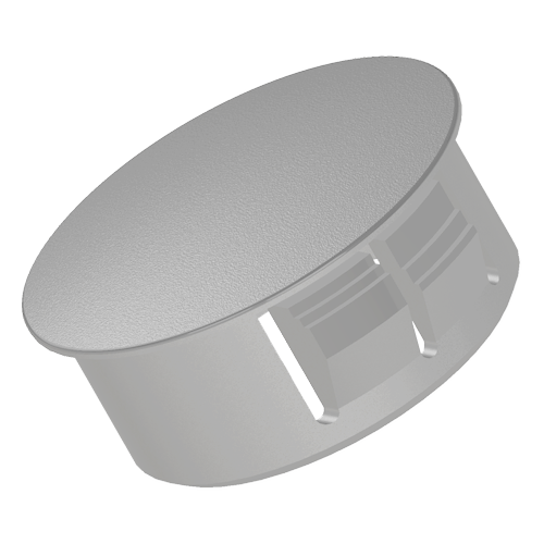 Dome Plugs with thin edge / and locking fingers