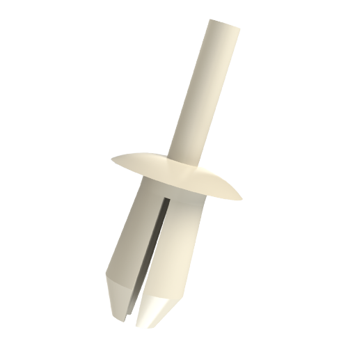 Drive Rivet Ø3.2 | 0.8-3.6 Polyamide 6.6 natural