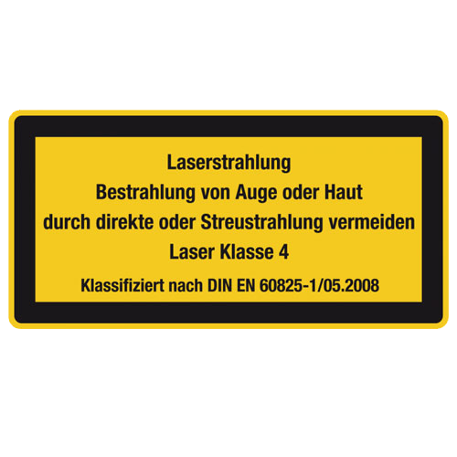 Labels - Laser Beam Appendix Label