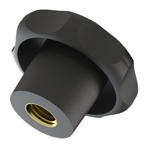 Star Grip Nut Dia.40 MM / with Blind Hole Thread M10