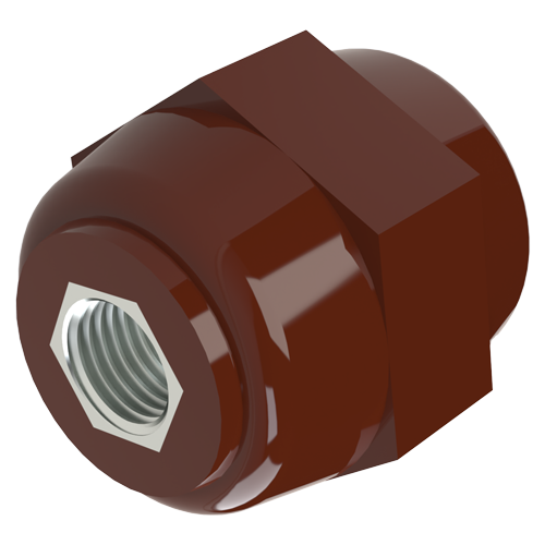 Insulated Standoff Polyester-Steel F/F AF30x30 | Thread M8x8 / M8x8