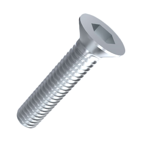 Countersunk Screw ISO10642 M4x16 Galvanized Steel 8.8 Hexagon Socket