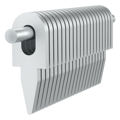 Solder Terminal Pin 2.8x7.5mm Bronze tinned 0.5mm wired 320 pcs