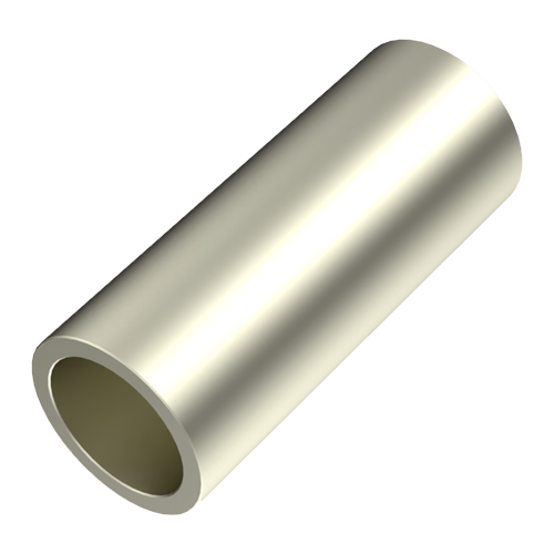 Round Spacer Ø4.2/5.0x10.0 Nickel-Plated Copper