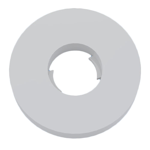 Captive Washer Ø5.3/10.0 x 1.0 Polyamide 6 natural