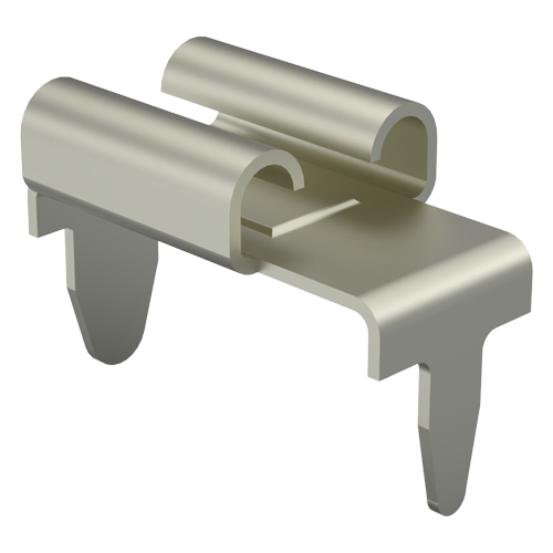 PC Automotive Fuse Holder 5.2x0.64mm Brass nickel-plated
