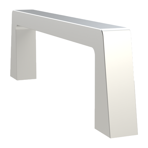 Square Handle 235.0/12/40 M5 thread Aluminium,natural