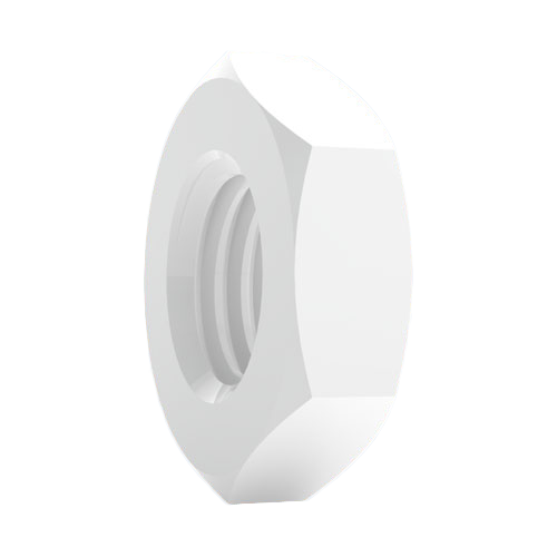 Hexagon Nut DIN934/ISO4032 M2.5 Polyamide 6.6 natural